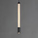 Cortex LED 1.5 inch Black Single Pendant Ceiling Light