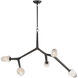 Blossom LED 35.75 inch Black Multi-Light Pendant Ceiling Light