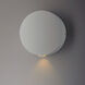 Alumilux Glint LED 5 inch White Outdoor Wall Sconce