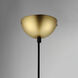 Half Moon LED 7.75 inch Metallic Gold Mini Pendant Ceiling Light