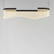 Sonata LED 35.5 inch Black Linear Pendant Ceiling Light