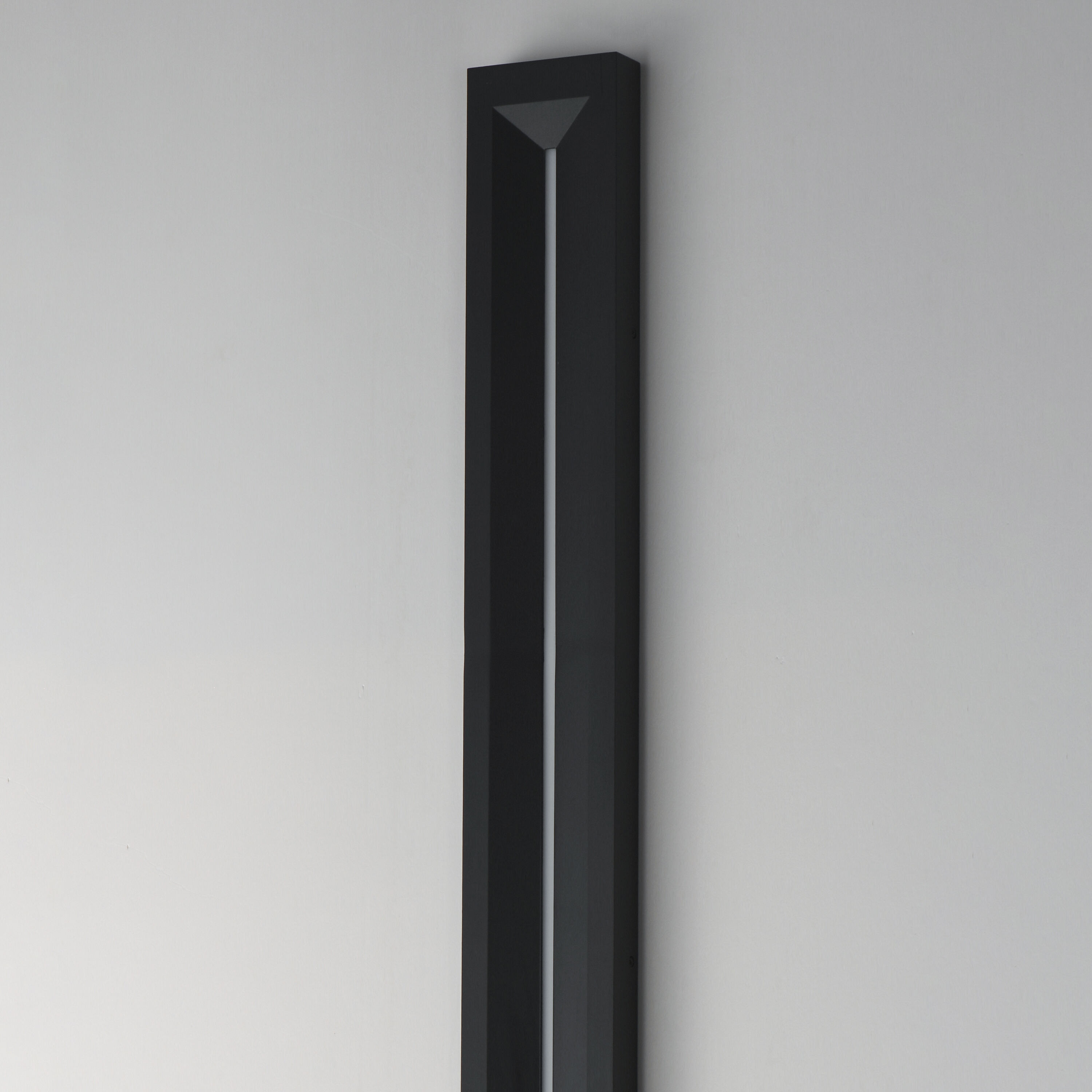 Fosso LED 47.25 inch Black Outdoor Wall Mount