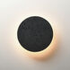 Discus LED 10.25 inch Lava and Gunmetal Outdoor Wall Mount