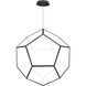 Penta LED 40 inch Black Single Pendant Ceiling Light
