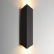 Fractal LED 23.5 inch Architectural Bronze Outdoor Wall Mount