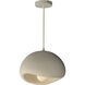 Moeraki LED 12.5 inch Oyster Single Pendant Ceiling Light