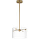 Polo LED 12.5 inch Gold Single Pendant Ceiling Light