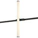 Continuum - Track 1 Light 120 Black Track Light Ceiling Light