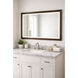 Sawyer 48 X 32 inch Walnut LED Wall Mirror
