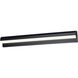 Waterfall LED 35.75 inch Black Bath Vanity Wall Light