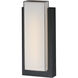 Tower LED 18 inch Black Outdoor Wall Mount