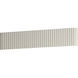 Delphi LED 30 inch Chaulk White Bath Vanity Wall Light