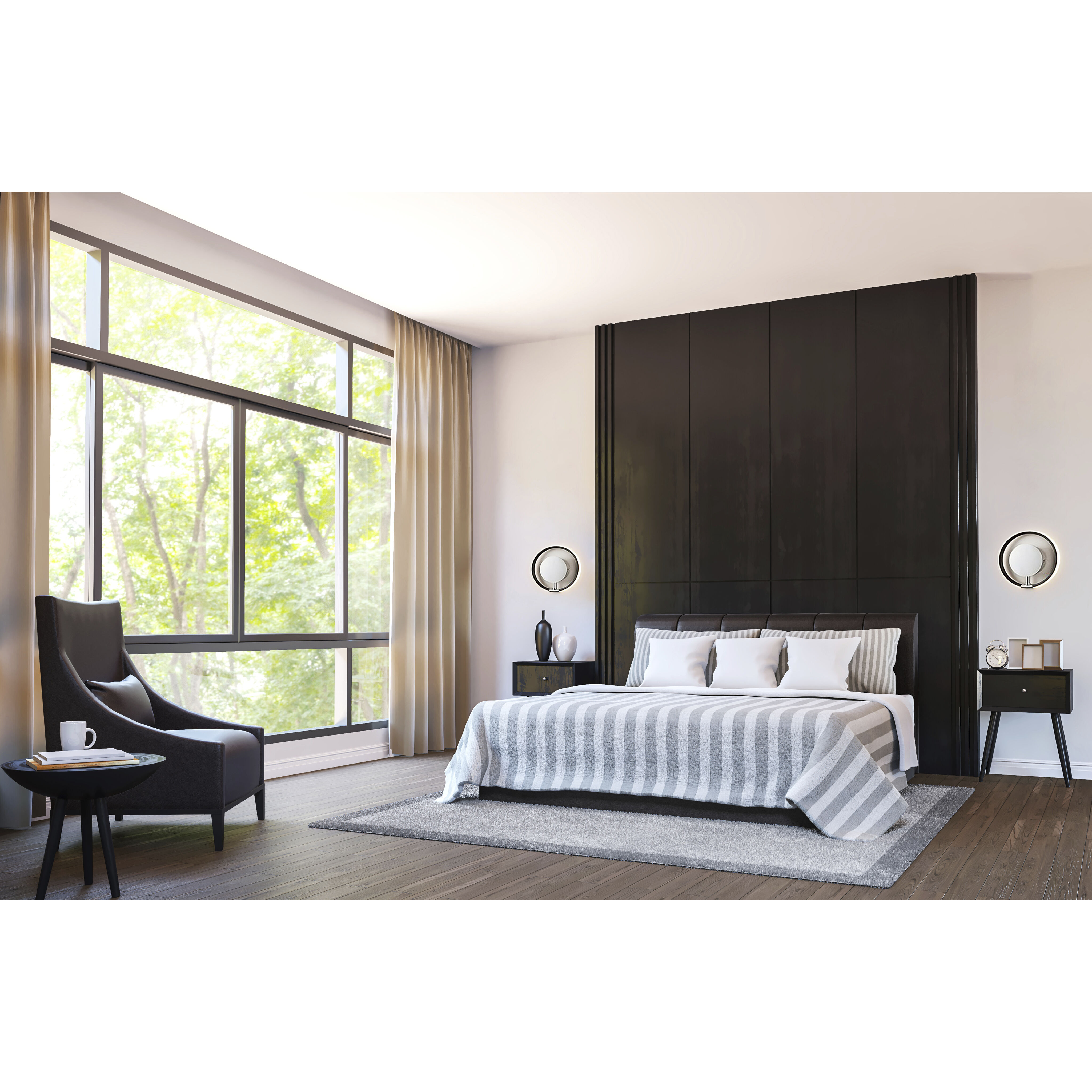 Revolution 1 Light 11 inch Polished Nickel Bath Vanity Light Wall Light