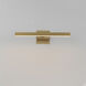 Pasha LED 12 inch Gold Wall Sconce Wall Light