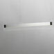 iBar LED 61.5 inch Brushed Aluminum Linear Pendant Ceiling Light
