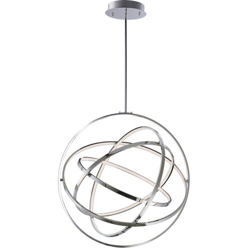 Gyro II LED 31.5 inch Polished Chrome Single Pendant Ceiling Light