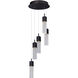 Fizz III LED 13.75 inch Bronze Multi-Light Pendant Ceiling Light