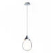 Dewdrop LED 7.75 inch Polished Chrome Single Pendant Ceiling Light