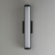 Vetra LED 21.25 inch Black Outdoor Wall Mount