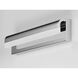 Waterfall LED 30 inch Polished Chrome Bath Vanity Wall Light