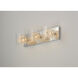 Gem 3 Light 22 inch Polished Chrome Bath Vanity Light Wall Light in Silver