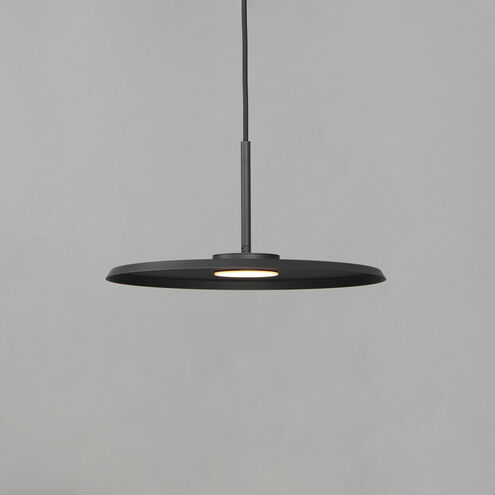 Berliner LED 13.75 inch Black Single Pendant Ceiling Light