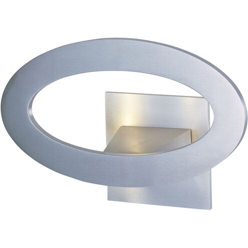 Alumilux Ellipse LED 10 inch Satin Aluminum ADA Wall Sconce Wall Light