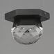 Allumettes LED 5 inch Black Flush Mount Ceiling Light