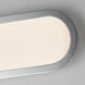 Latitudes LED 5.75 inch Satin Nickel Bath Vanity Wall Light