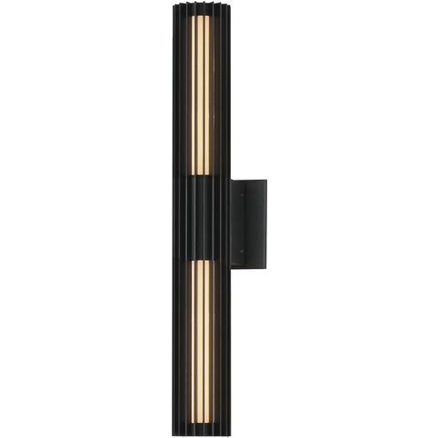 Citadel LED 24 inch Black Outdoor Wall Mount