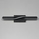 Pirouette LED 24 inch Black Bath Vanity Wall Light