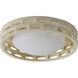 Cambria LED 12.5 inch Oyster Flush Mount Ceiling Light