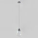 Dewdrop LED 7.75 inch Polished Chrome Single Pendant Ceiling Light