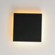 Alumilux Tau LED 6 inch Black Outdoor Wall Sconce