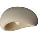 Moeraki LED 12.5 inch Oyster Flush Mount Ceiling Light