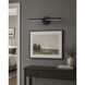 Dorian 12 watt 19 inch Black Picture Light Wall Light