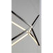 Victory LED 31.5 inch Polished Chrome Single Pendant Ceiling Light