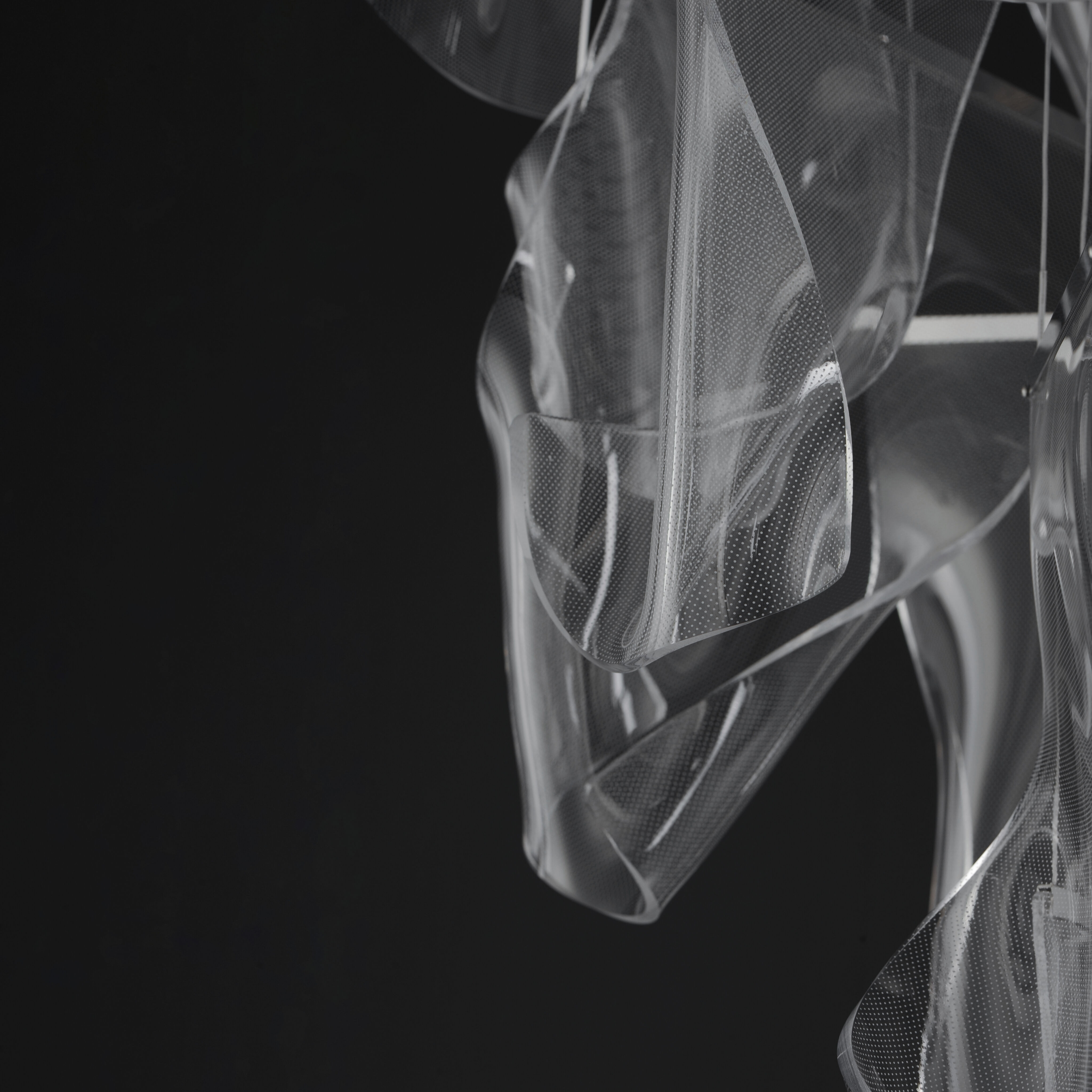 Rinkle LED 21.5 inch Brushed Gunmetal Multi-Light Pendant Ceiling Light