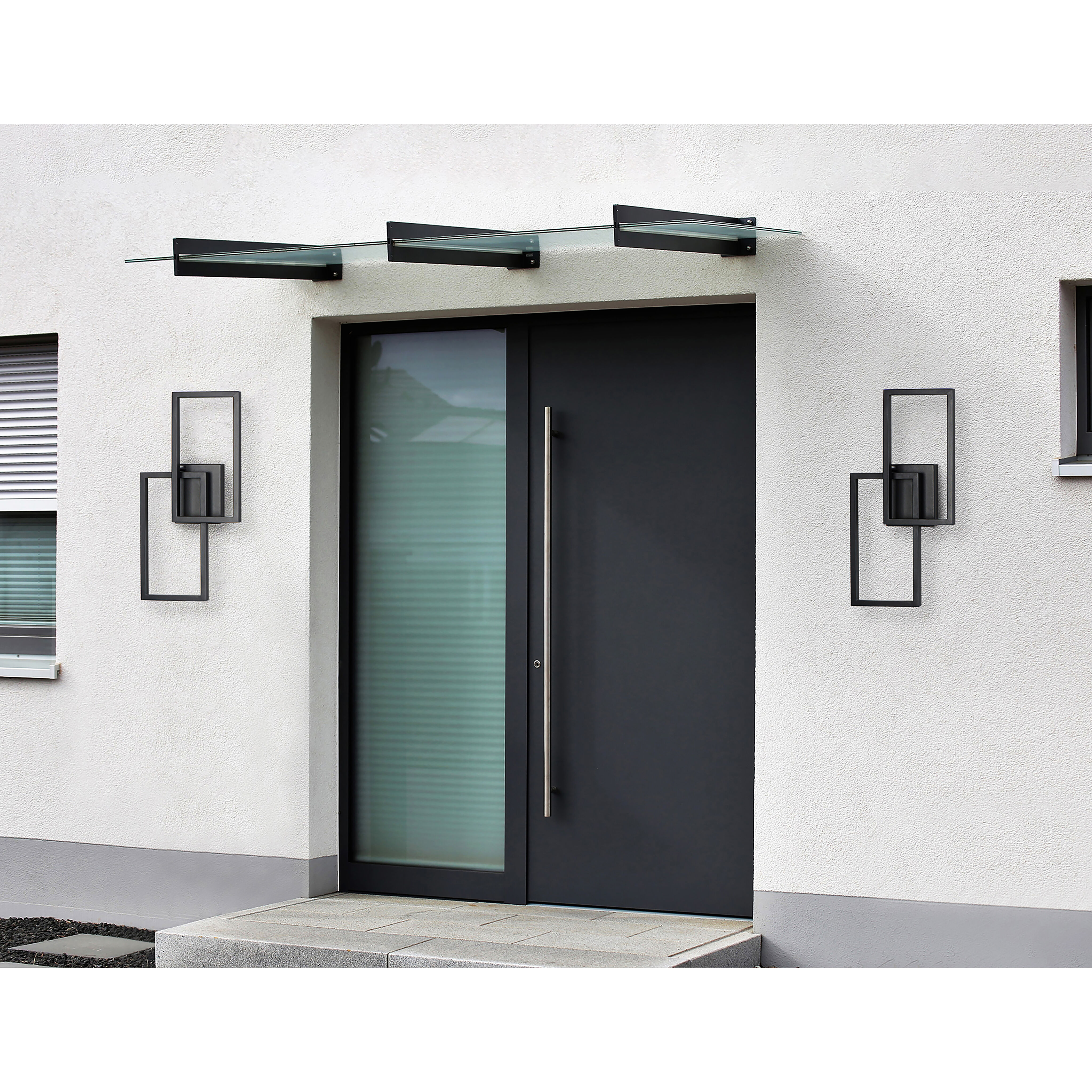 Traverse LED LED 19.75 inch Black Outdoor Wall Sconce