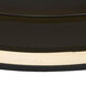 iCorona WiZ LED 22.75 inch Black Flush Mount Ceiling Light