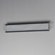 Celine LED 5.5 inch Black Bath Vanity Wall Light