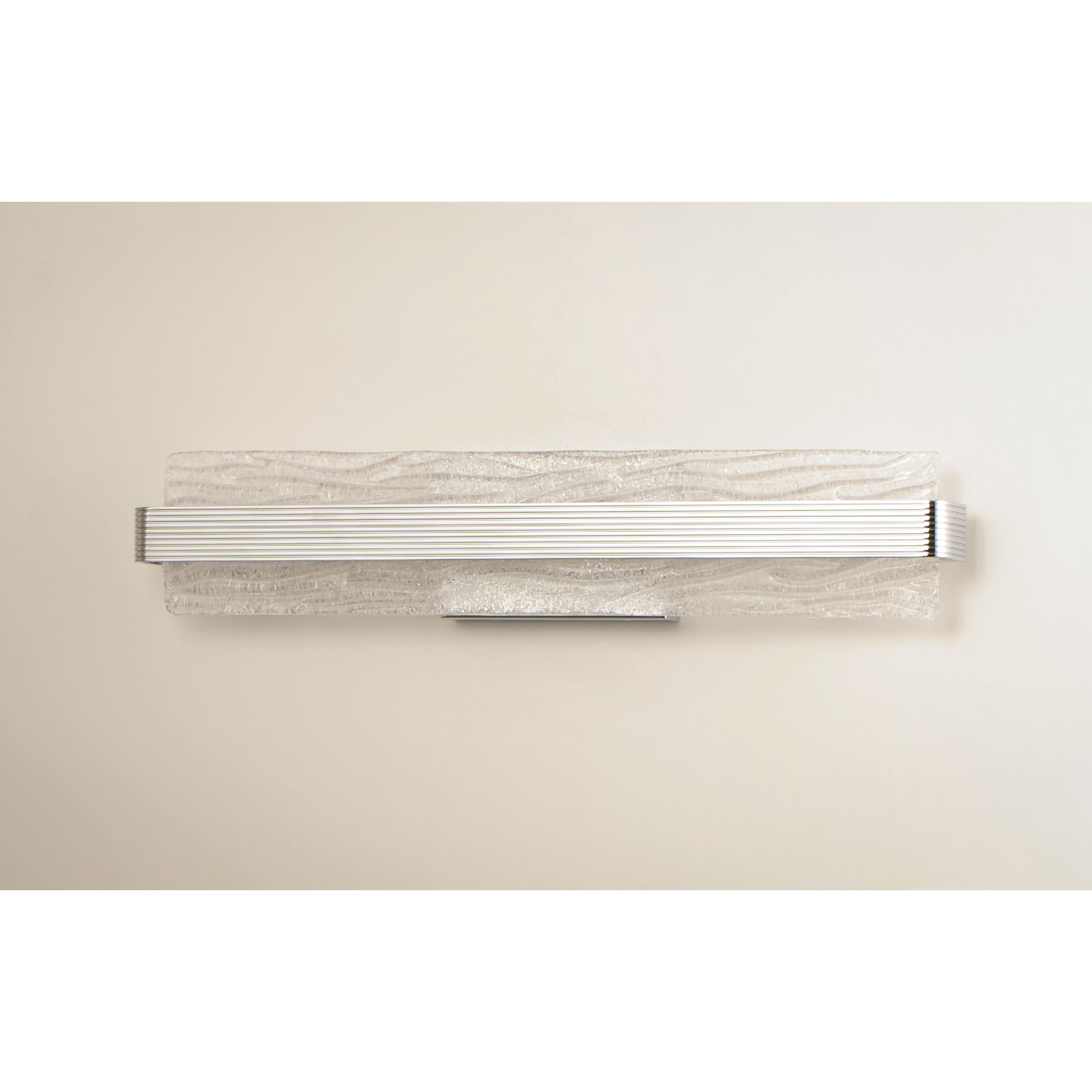 Ripple LED 4.75 inch Polished Chrome Bath Vanity Light Wall Light