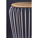 Cage 40 X 20.5 inch White and Navaho White High Table
