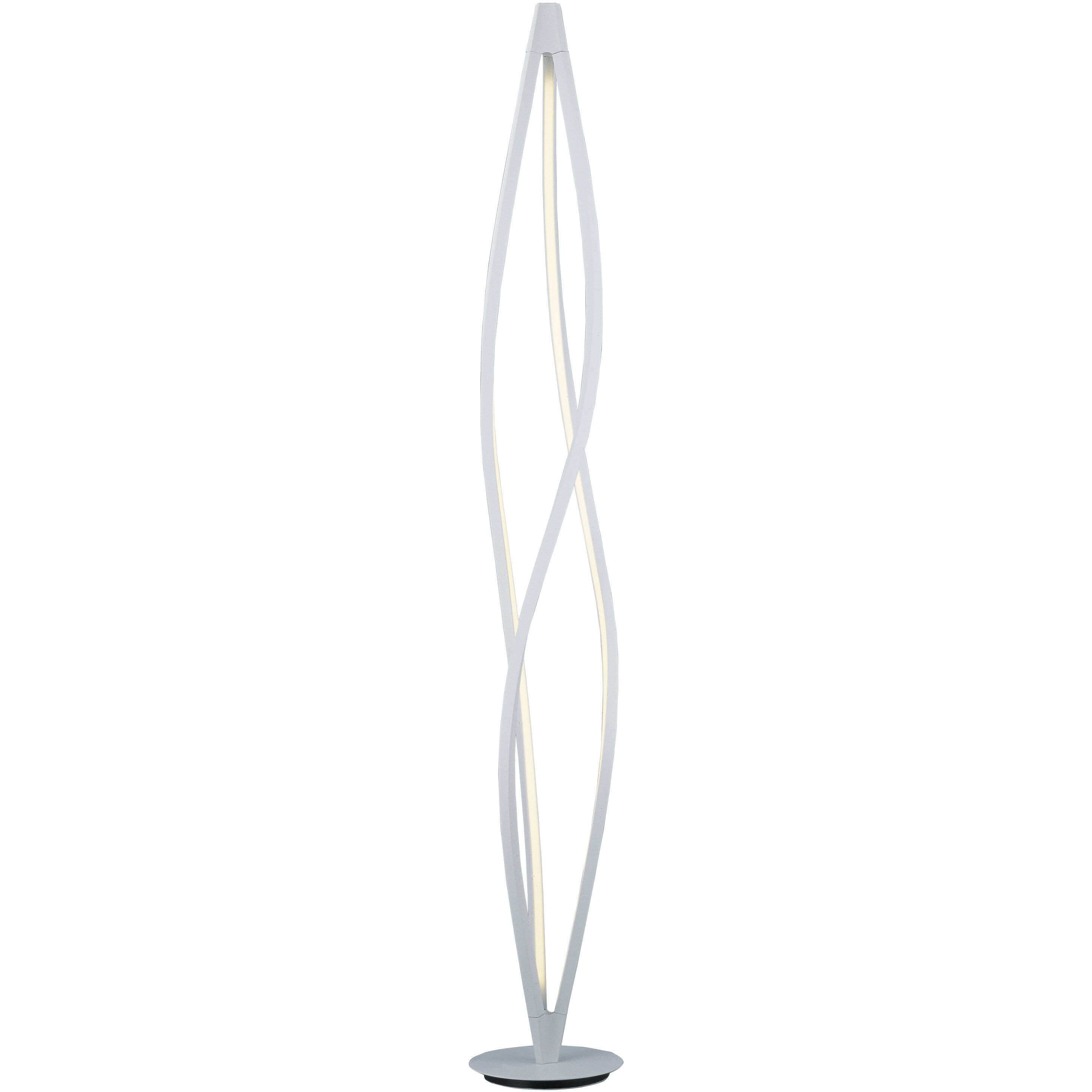Cyclone LED 71.75 inch 44.00 watt Matte White Floor Lamp Portable Light