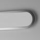 Latitudes LED 5.75 inch Satin Nickel Bath Vanity Wall Light