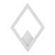 Alumilux Rhombus LED 19.25 inch White Outdoor Wall Sconce