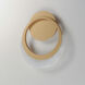 Lyra LED 8.75 inch Gold Bath Vanity Light Wall Light