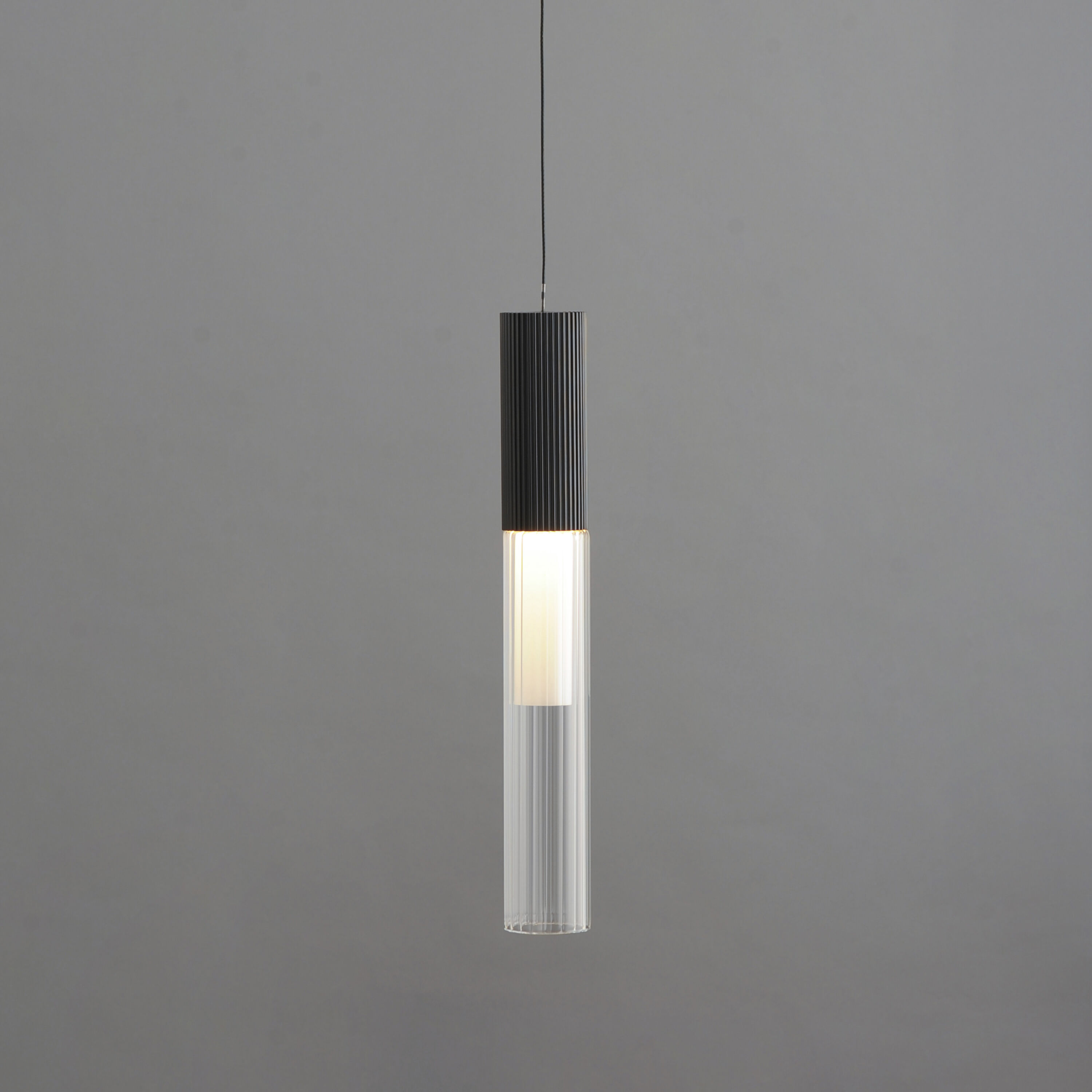 Reeds LED 2.25 inch Black Single Pendant Ceiling Light