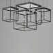 Entanglement LED 27.5 inch Black Multi-Light Pendant Ceiling Light