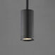 Pullman LED 2.25 inch Black Mini Pendant Ceiling Light
